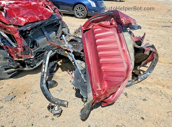 1GTP6FEK5P1268055 2023 GMC CANYON Red Вид підкапотного простору