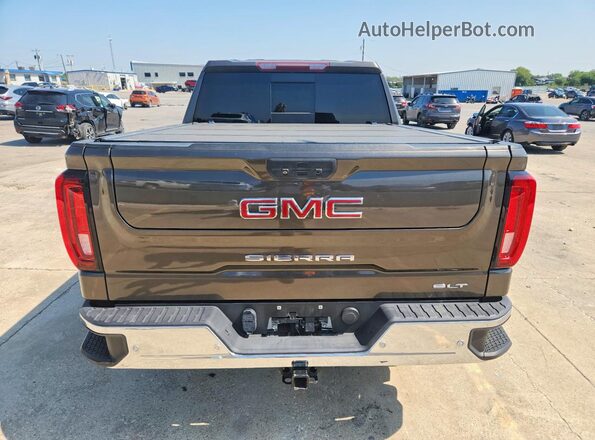 1GTP8DED4KZ167485 2019 GMC SIERRA Brown უკანა ხედი