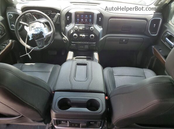 1GTP8DED5NZ216116 2022 GMC SIERRA Gray Widok deski rozdzielczej