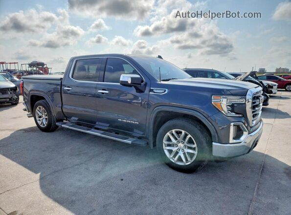 1GTP8DED6MZ187093 2021 GMC SIERRA Blue Առջևի աջ