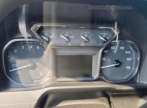 1GTP8DED6MZ187093 2021 GMC SIERRA Blue Սարքավորումների վահանակի տեսք