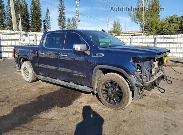 1GTP8DED9LZ320184 2020 GMC SIERRA Blue წინა მარჯვენა
