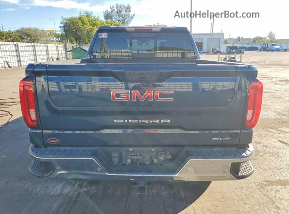 1GTP8DED9LZ320184 2020 GMC SIERRA Blue უკანა ხედი