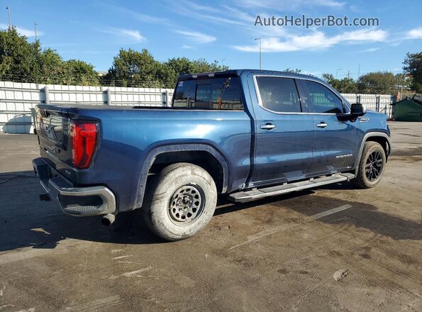 1GTP8DED9LZ320184 2020 GMC SIERRA Blue უკანა მარჯვენა