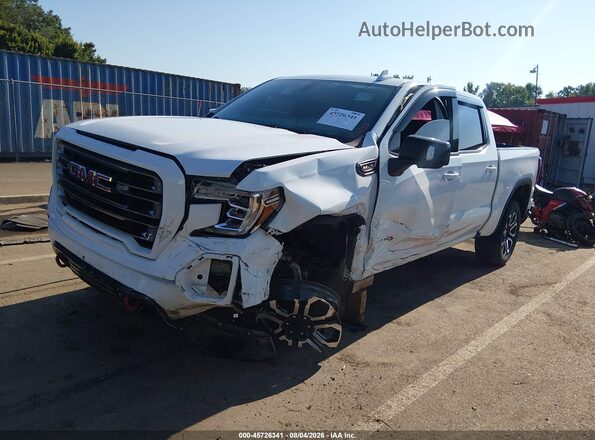 1GTP9EED1KZ142532 2019 GMC SIERRA Белый Передняя левая четверть