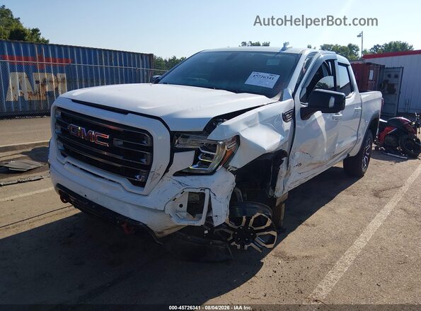 1GTP9EED1KZ142532 2019 GMC SIERRA Белый Вид спереди