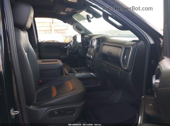 1GTP9EEL1MZ207003 2021 GMC SIERRA Black Widok wnętrza z przodu