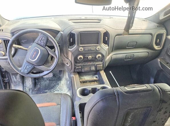 1GTP9EEL8MZ344343 2021 GMC SIERRA Черный Вид панели приборов