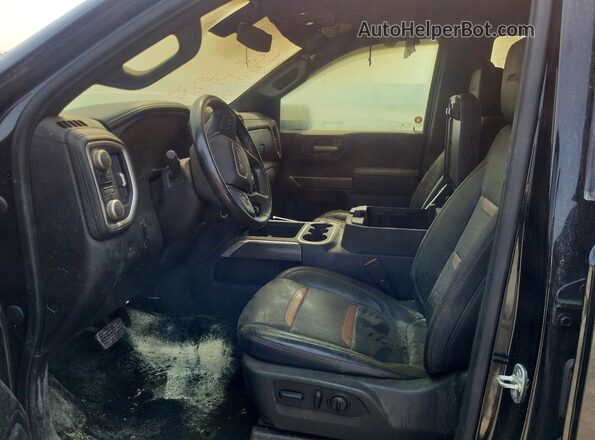 1GTP9EEL8MZ344343 2021 GMC SIERRA Черный Вид салона спереди