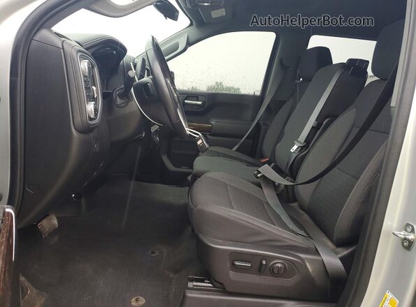 1GTP9GEK9MZ387415 2021 GMC SIERRA Silver წინა სალონის ხედი