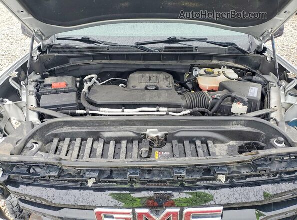 1GTP9GEK9MZ387415 2021 GMC SIERRA Silver უკანა სალონის ხედი