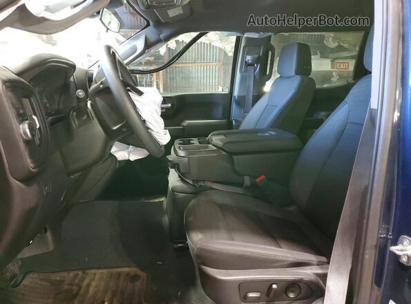 1GTPHAED4PZ210552 2023 GMC SIERRA Blue Вид салону спереду