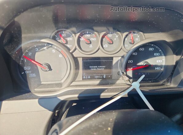 1GTPHAEK3SZ112863 2025 GMC SIERRA White Instrument cluster view