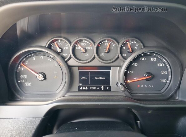 1GTPHAEK8RZ271596 2024 GMC SIERRA Черный Вид щитка приборов