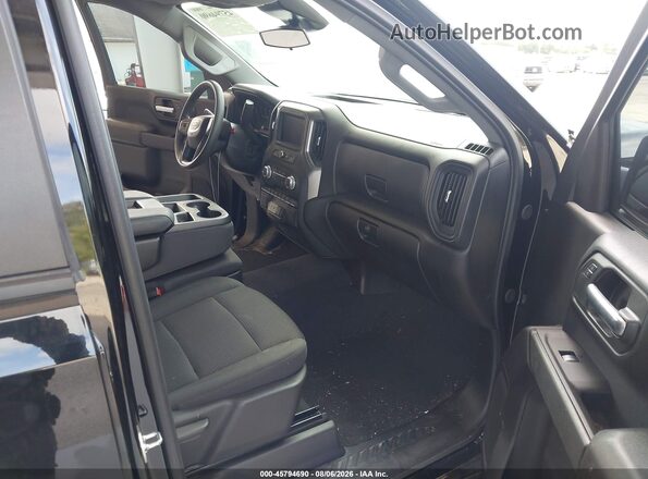 1GTPHAEK8SZ135748 2025 GMC SIERRA Black Вид салону спереду