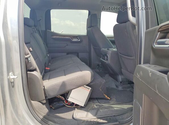 1GTPHCEDXPZ209627 2023 GMC SIERRA Charcoal Vista de los asientos traseros