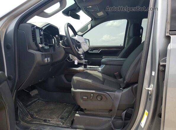 1GTPHCEDXPZ209627 2023 GMC SIERRA Charcoal Vista interior delantera
