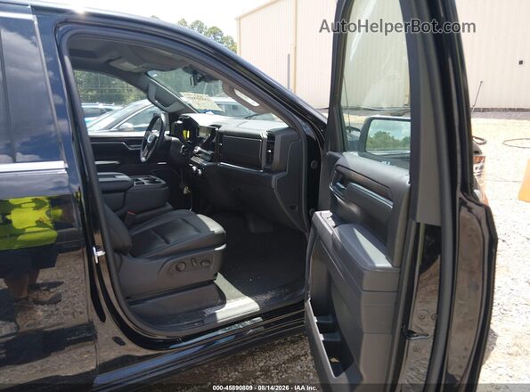 1GTPHDED4SZ285049 2025 GMC SIERRA Black Widok wnętrza z przodu