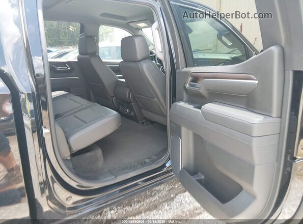 1GTPHDED4SZ285049 2025 GMC SIERRA Black Widok naklejki z numerem VIN