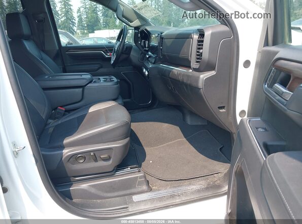 1GTPHDED6SZ230165 2025 GMC SIERRA White Front interior view