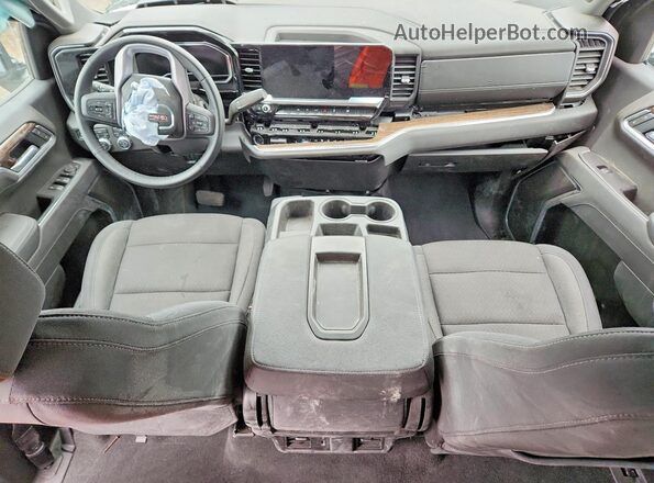 1GTPUCEK2SZ266262 2025 GMC SIERRA Black Առջևի վահանակի տեսք
