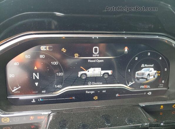 1GTPUCEK2SZ266262 2025 GMC SIERRA Black Սարքավորումների վահանակի տեսք