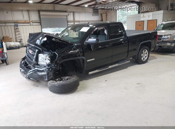 1GTR1LEC3HZ321434 2017 GMC SIERRA Black Առջևի ձախ երեք քառորդ տեսարան