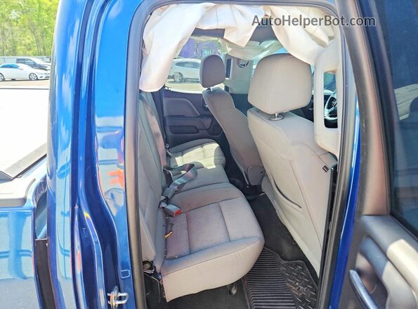 1GTR1LEH1GZ379164 2016 GMC SIERRA Blue Вид задніх сидінь