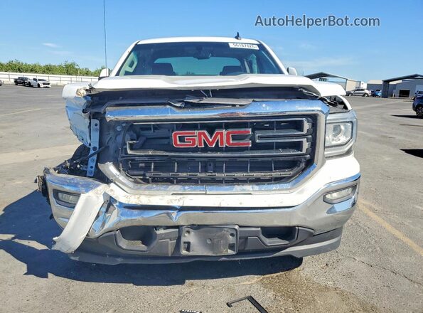 1GTR1MEC7HZ284345 2017 GMC SIERRA White Widok z przodu