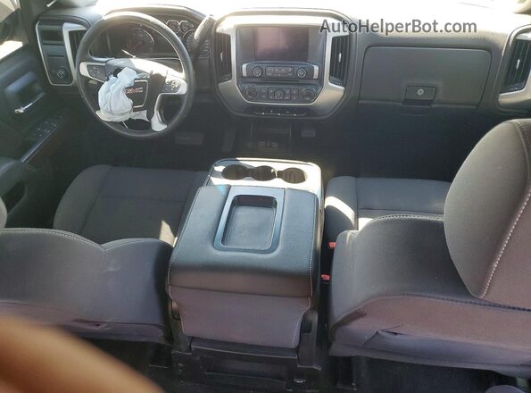 1GTR1MEC7HZ284345 2017 GMC SIERRA White Widok deski rozdzielczej