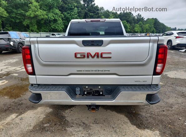 1GTR8BED6MZ312607 2021 GMC SIERRA Silver უკანა ხედი
