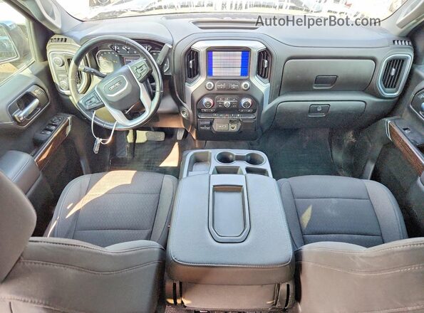 1GTR8BEDXMZ438064 2021 GMC SIERRA Черный Вид панели приборов