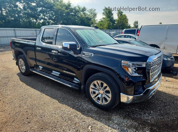 1GTR8BEDXMZ438064 2021 GMC SIERRA Черный Передняя правая четверть
