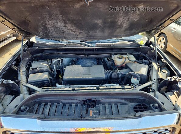 1GTR8BEDXMZ438064 2021 GMC SIERRA Черный Вид задней части салона