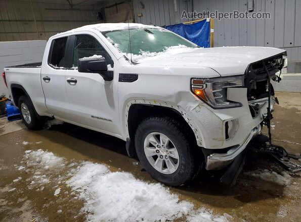 1GTR9AEK3LZ309636 2020 GMC SIERRA Белый Передняя правая четверть