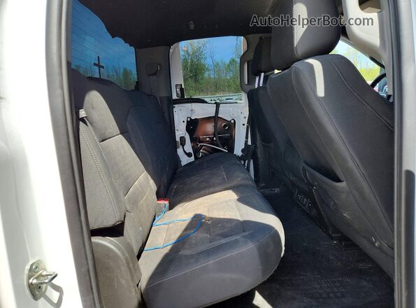 1GTR9BED2LZ342523 2020 GMC SIERRA White Rear seats view