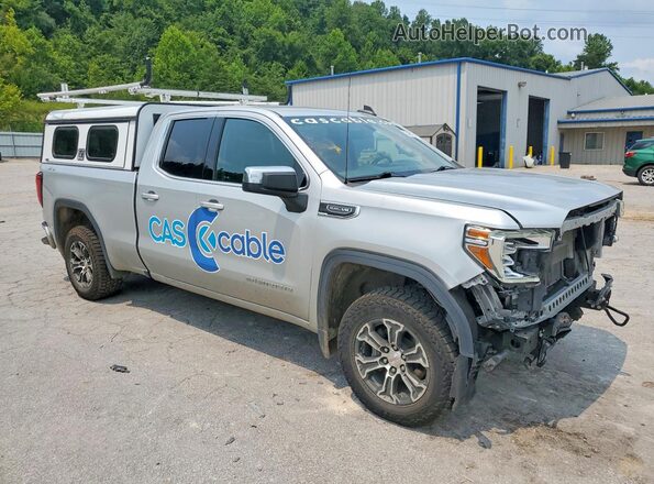1GTR9BED2MZ236736 2021 GMC SIERRA Серебряный Передняя правая четверть