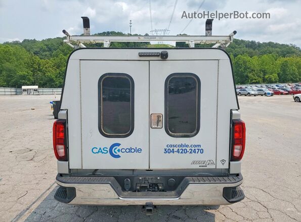 1GTR9BED2MZ236736 2021 GMC SIERRA Серебряный Вид сзади