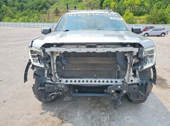 1GTR9BED2MZ236736 2021 GMC SIERRA Серебряный Вид спереди