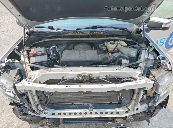 1GTR9BED2MZ236736 2021 GMC SIERRA Серебряный Вид задней части салона
