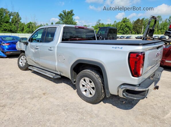 1GTR9BEK0MZ195909 2021 GMC SIERRA Silver Trasero izquierdo