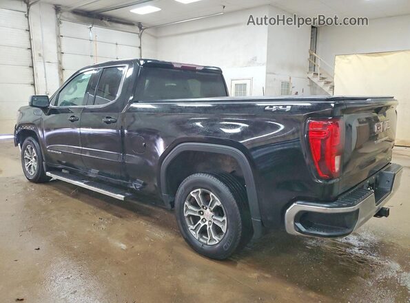 1GTR9BEK3MZ202948 2021 GMC SIERRA Black Trasero izquierdo
