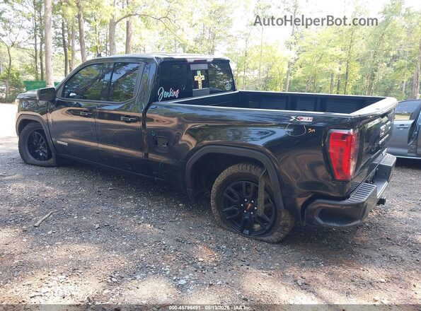 1GTR9CEDXKZ316336 2019 GMC SIERRA Черный Задняя левая четверть