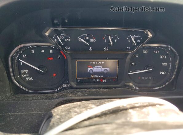 1GTR9GEK4MZ394717 2021 GMC SIERRA Black Սարքավորումների վահանակի տեսք
