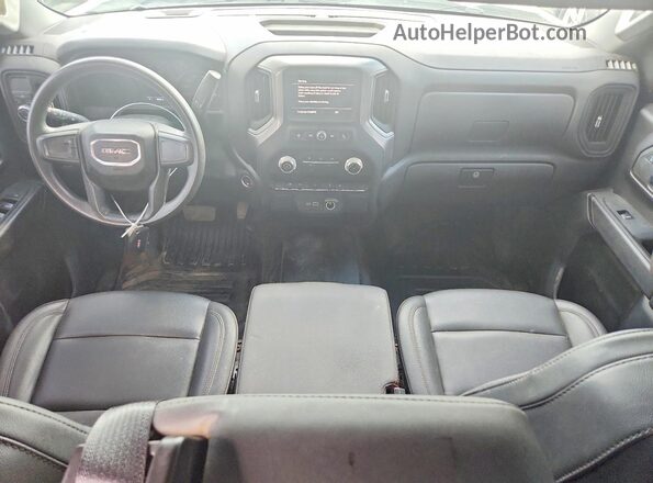 1GTRHAEK2RZ353638 2024 GMC SIERRA White Вид панелі приладів