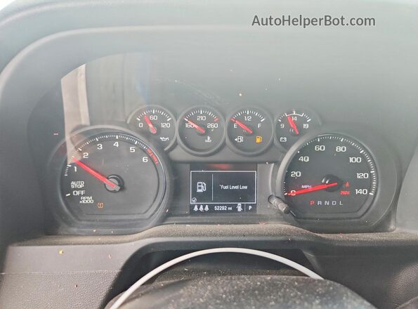 1GTRHAEK2RZ353638 2024 GMC SIERRA White Вид щитка приладів