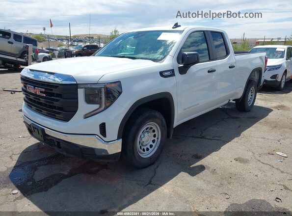 1GTRHAEKXTZ108982 2026 GMC SIERRA White Передня ліва чверть