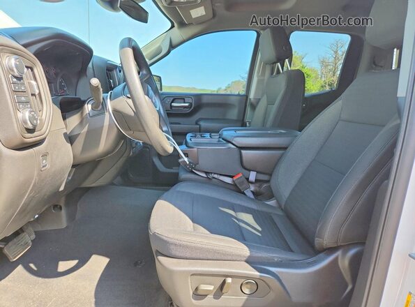1GTRUAEK1SZ150824 2025 GMC SIERRA White წინა სალონის ხედი