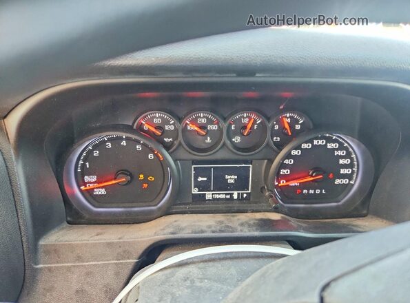 1GTU9AEF7LZ249549 2020 GMC SIERRA Silver Սարքավորումների վահանակի տեսք