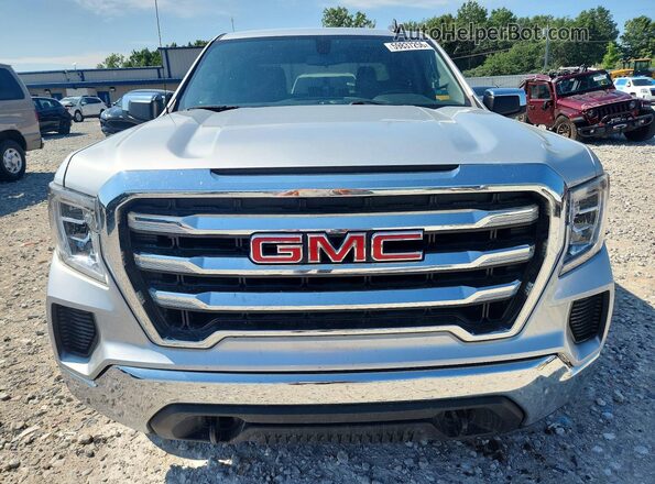 1GTU9BED6MZ161520 2021 GMC SIERRA Silver Դիմացի տեսք
